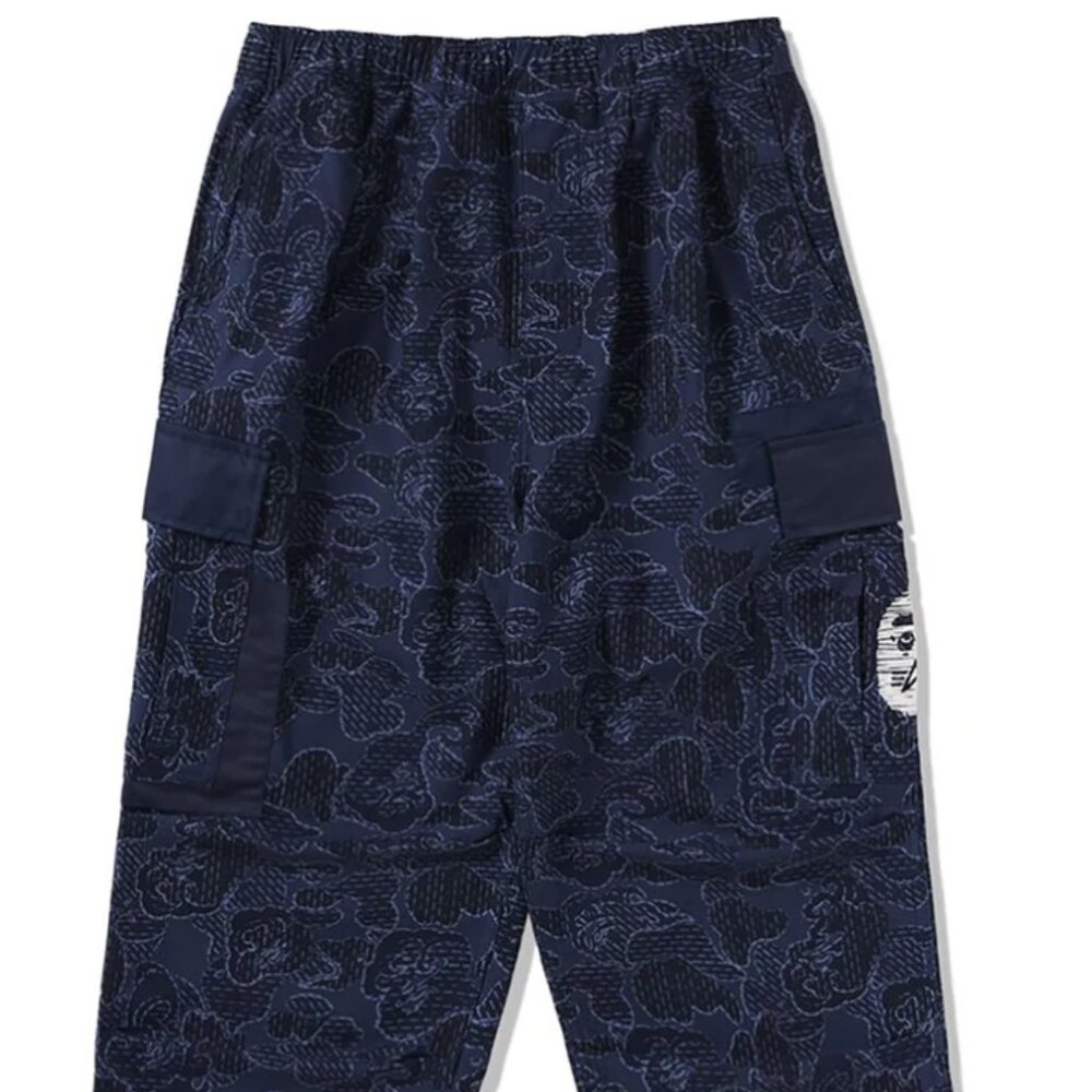 NWT Bape x Alpha industries 6 pocket pant Navy small